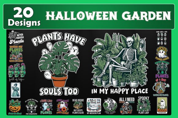 Download Halloween Garden SVG Bundle - Garden svg Collection