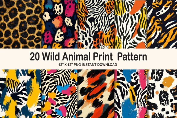 Download Wild Animal Print Seamless Pattern - Premium Resources